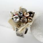 Swarovski Pearls And Crystals On Adjustable..